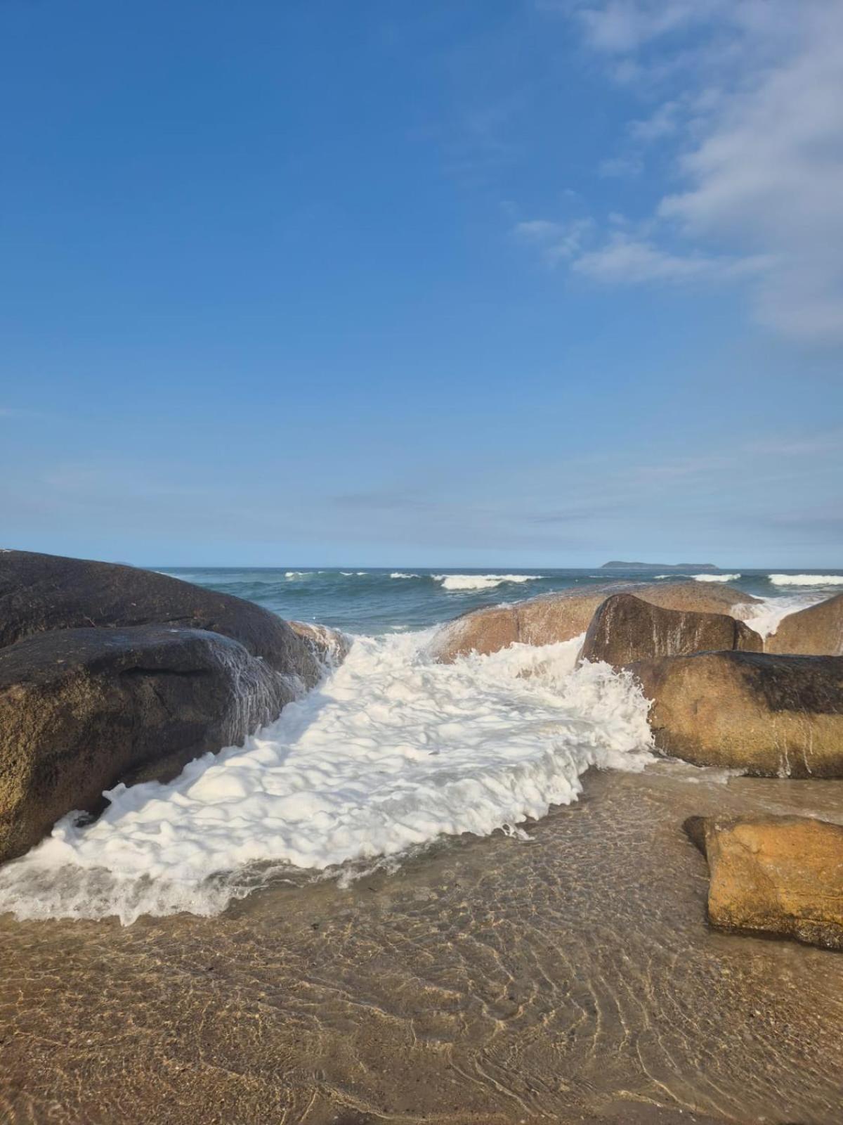 Refugio Vista Mar Praia Da Gamboa - Sc Garopaba Exterior foto